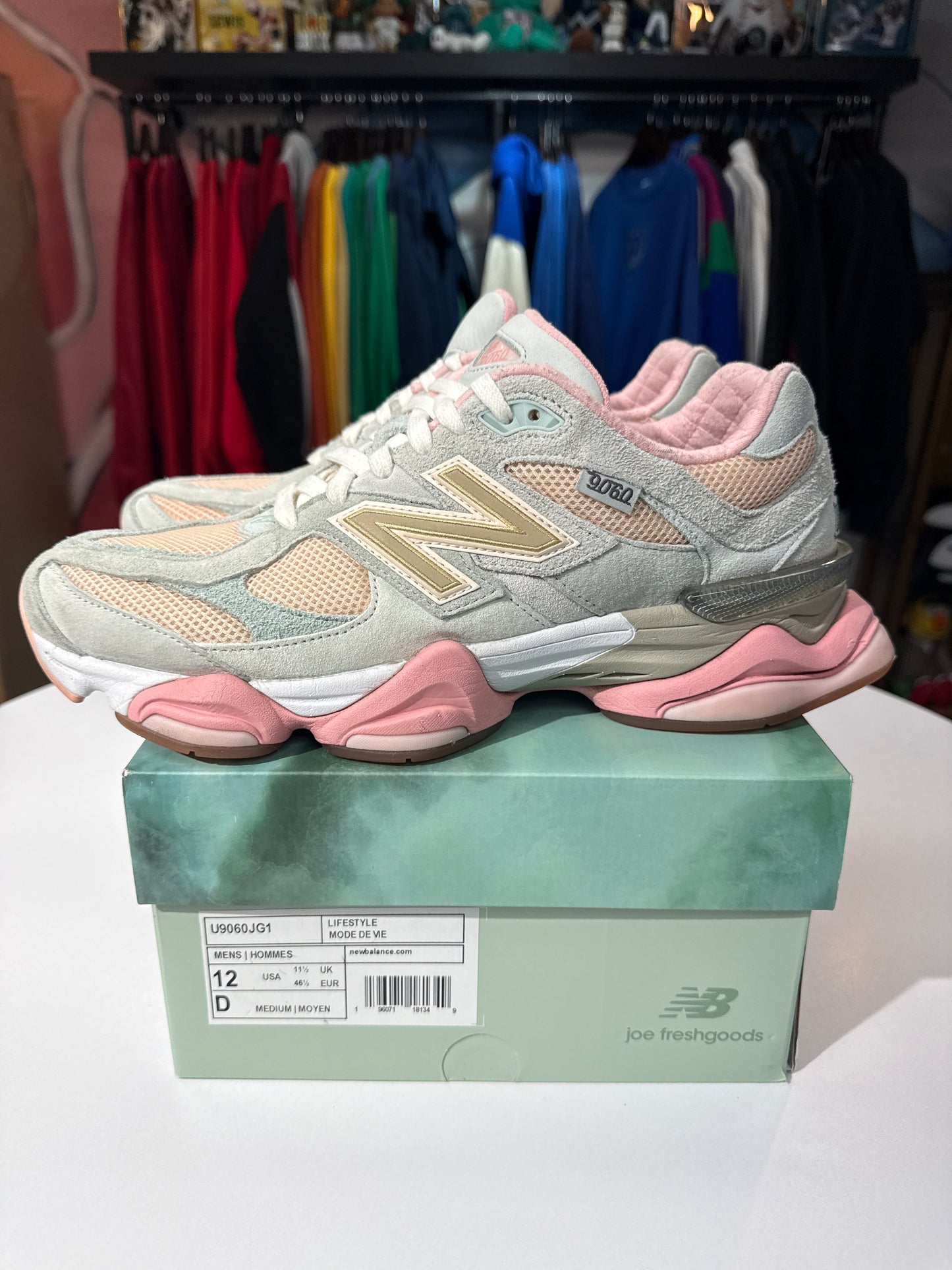 Preowned New Balance 9060 x JFG Inside Voices Baby Shower Blue