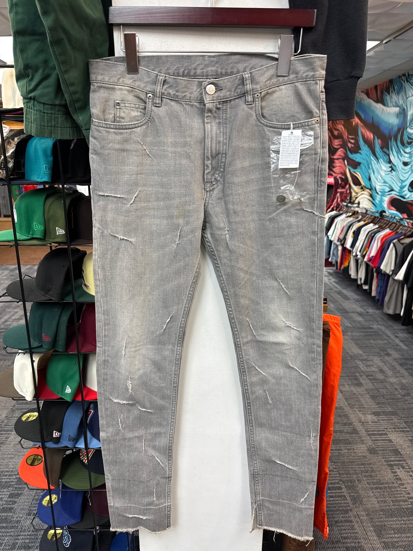 Maison Margiela Distressed Skinny Jeans