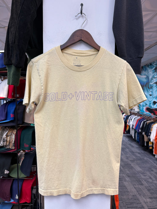 Gold+Vintage Yellow Tee