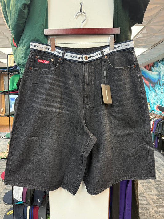 New GV Raspberry Hills Black Denim Shorts