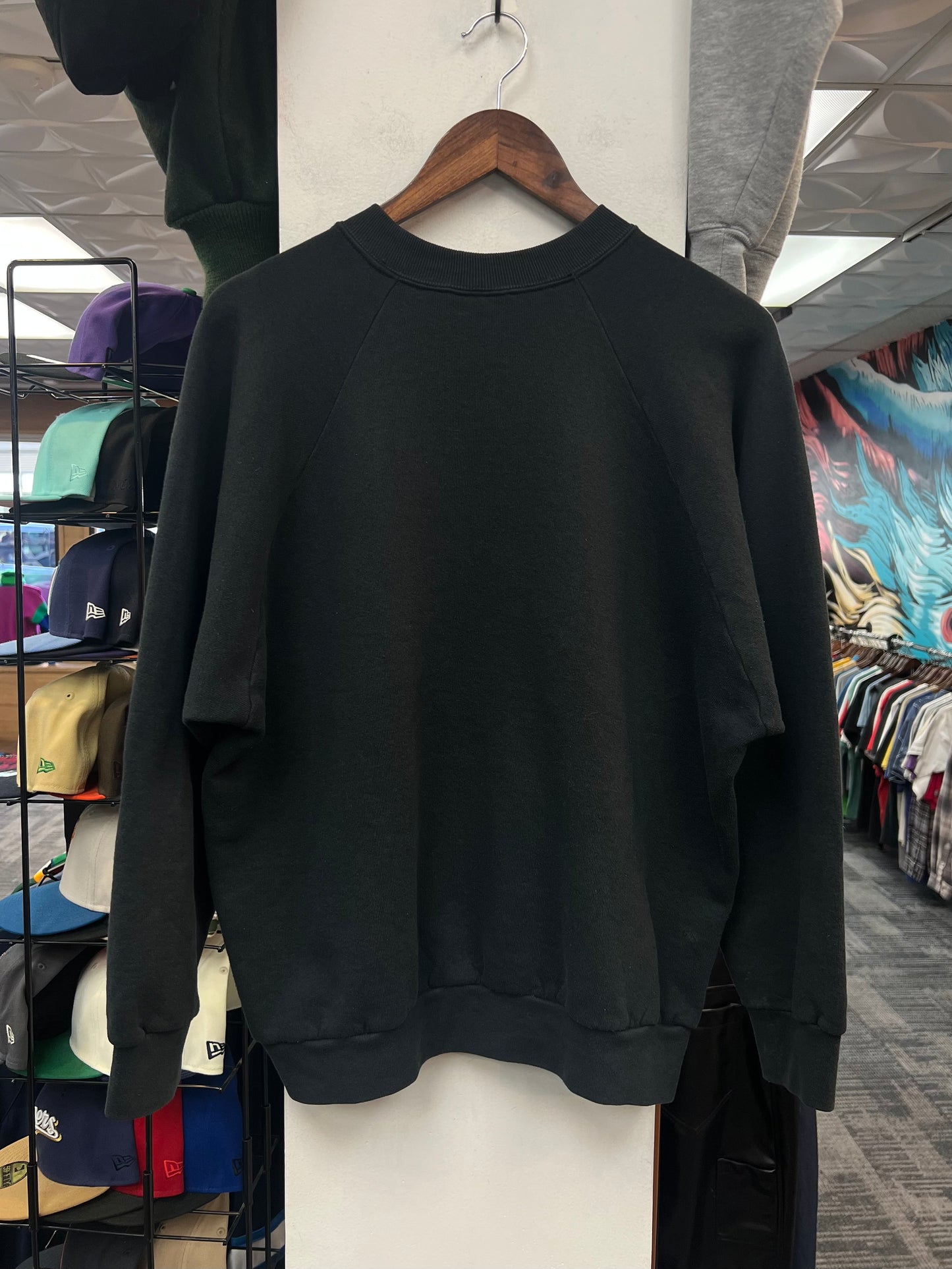 Rush Crest Crewneck Sweatshirt Black/Blue