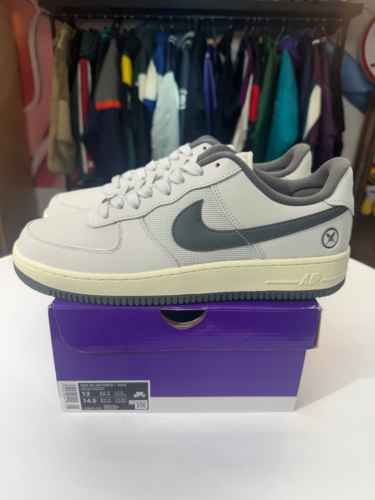 New Yuto Horigome Iron Grey AF1 SB