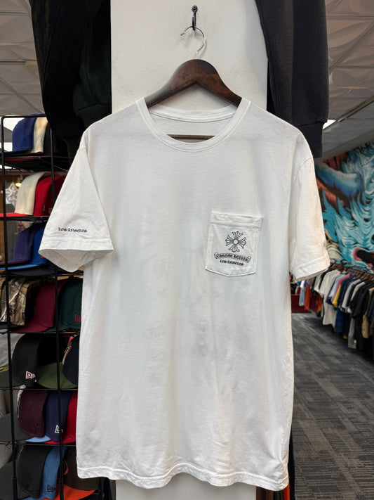 Chrome Hearts LA White Pocket Tee