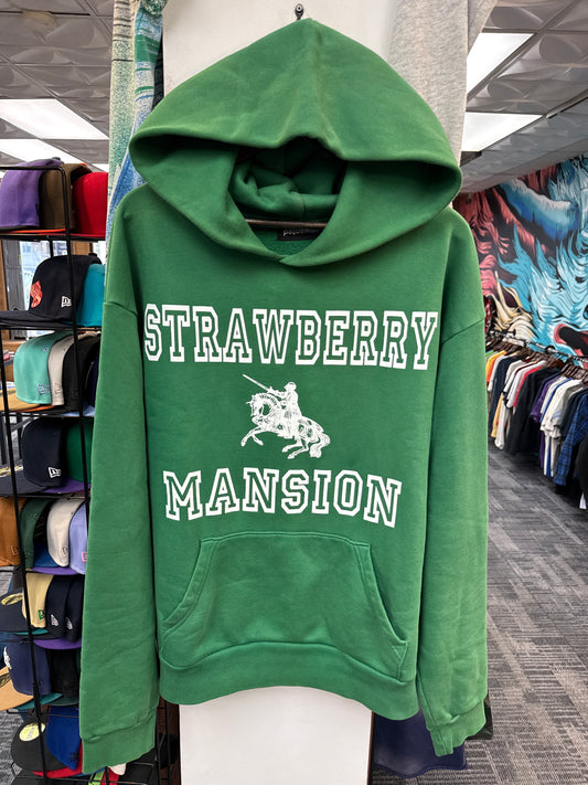 Unwanted Strawberry Mansion Green Hoodie