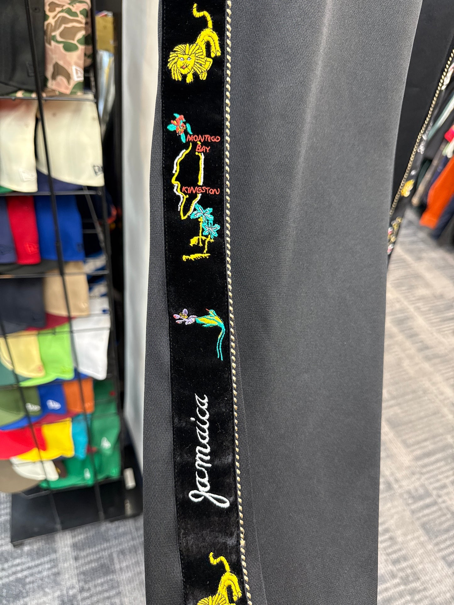 New Kapital Ska Tape Souvenir Flare Track Pants