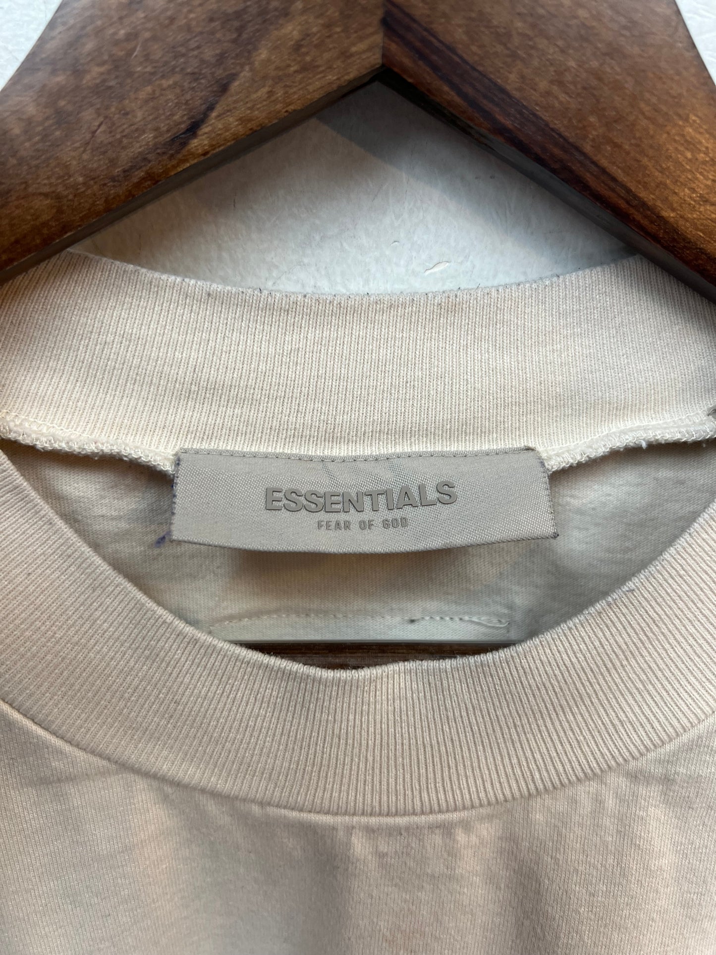 Fear of God Essentials Eggshell Tee
