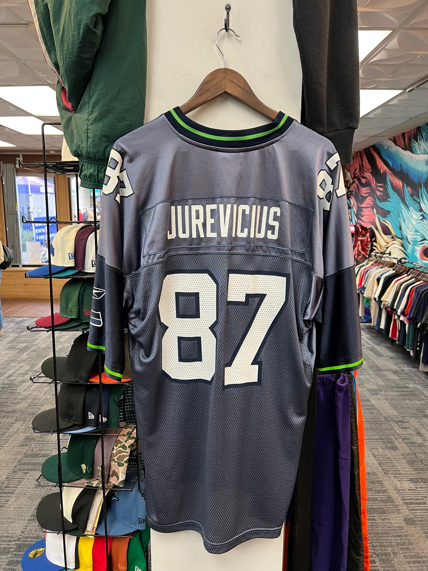 Reebok 2005 Seahawks Joe Jurevicius Jersey