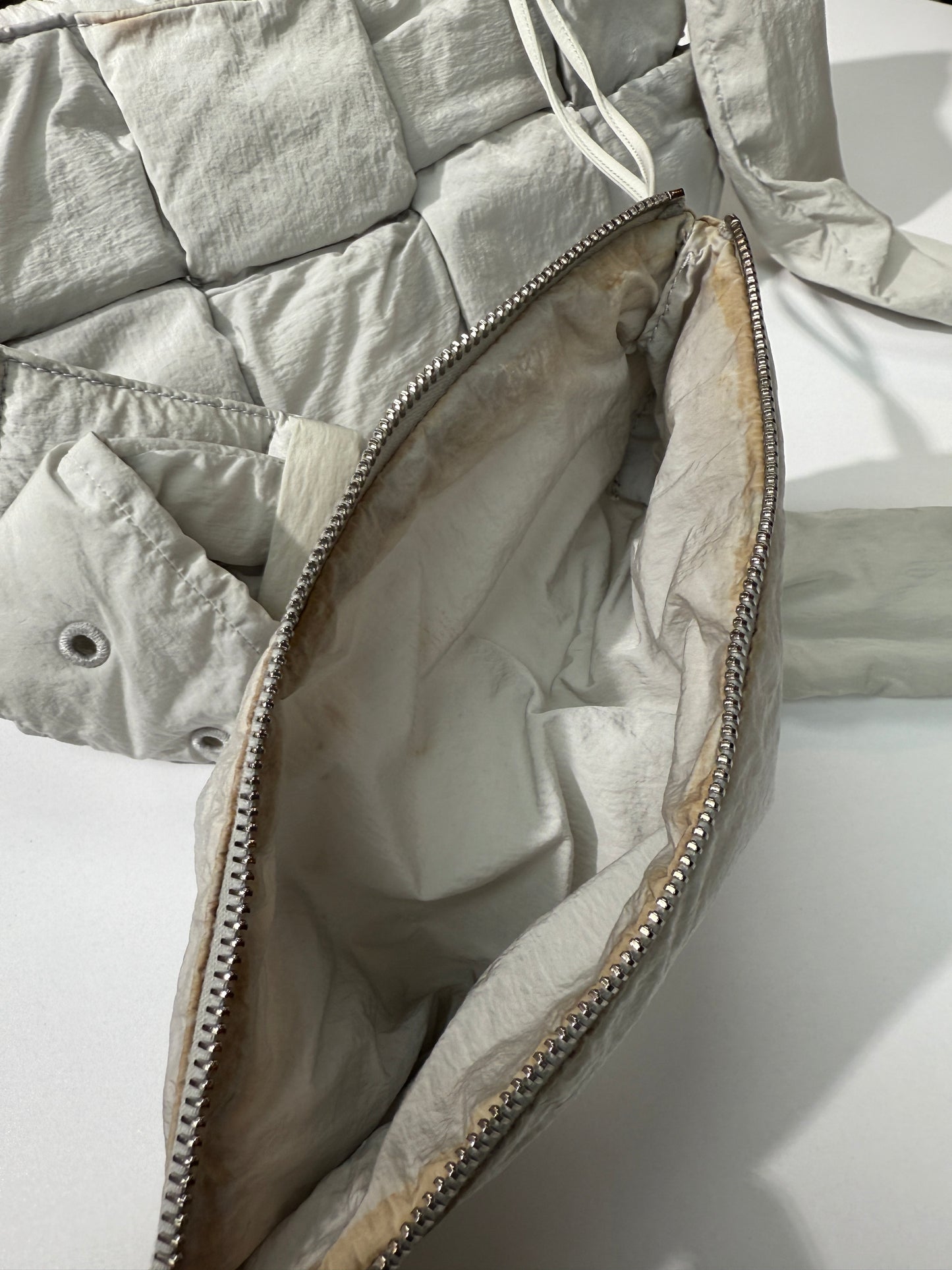 Bottega Veneta Nylon Intrecciato Padded Cassette Bag