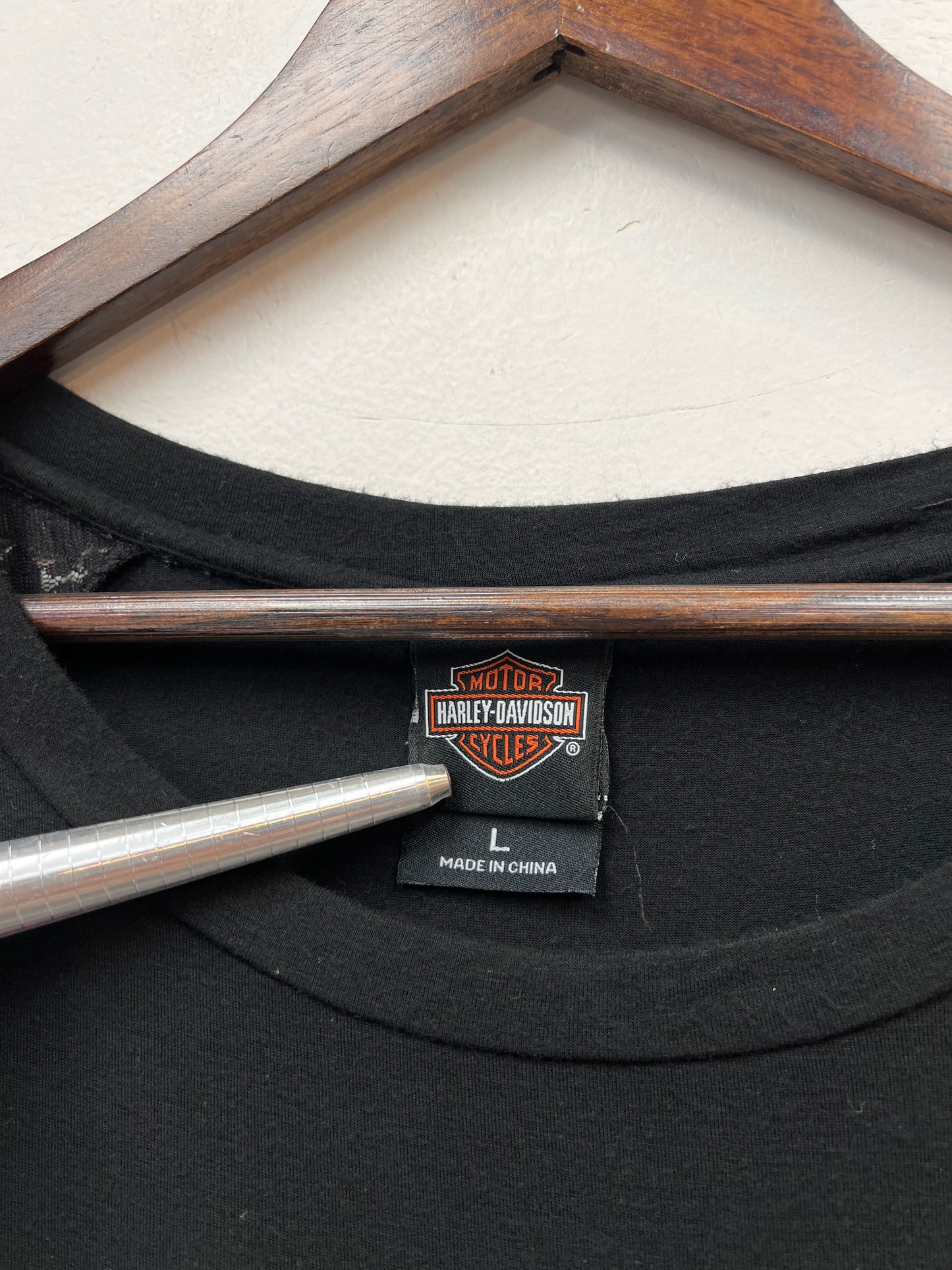 Harley Davidson Flying Skull Womens Tee
