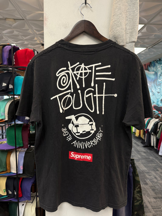 Stussy X Supreme 30th Anniversary Skate Tough Tee