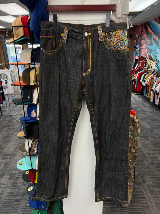 Members Property Black Tiger Denim