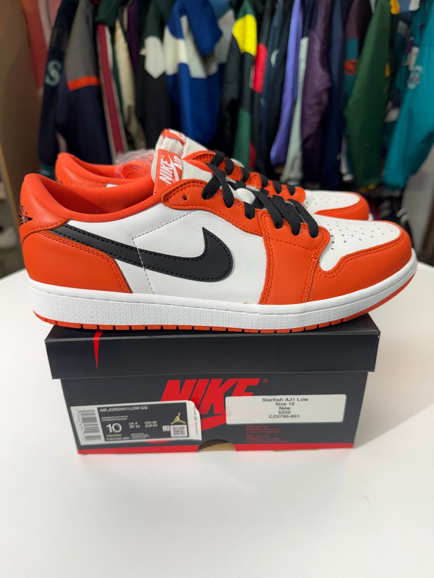 New Starfish Jordan 1 Low