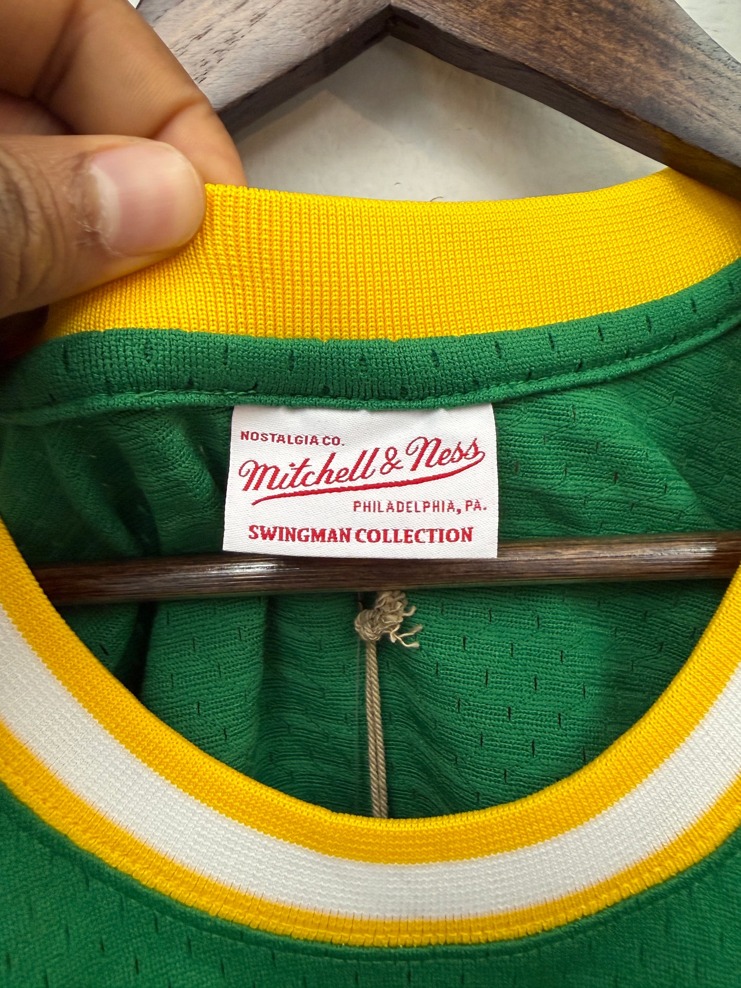 New Sonics Shawn Kemp Jersey