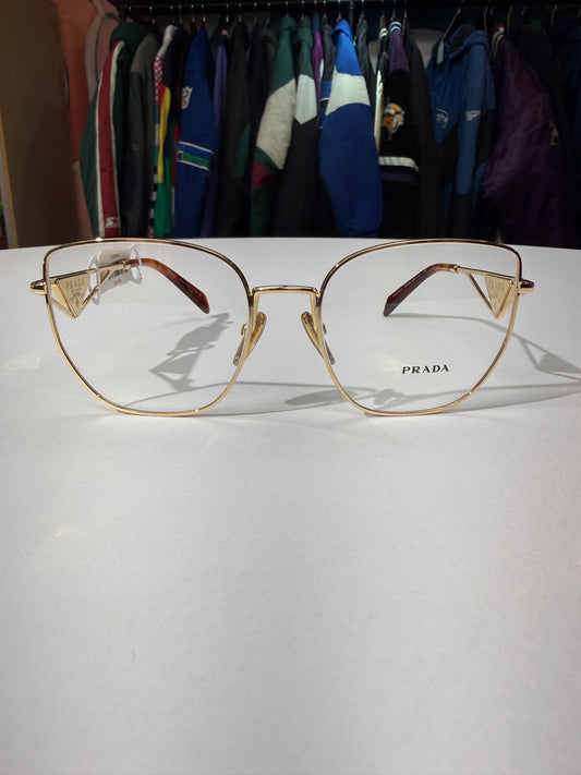 Prada PR A54D Pale Gold Glasses