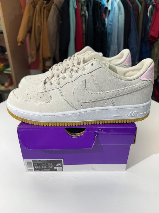 New Light Orewood Brown/Pink Nike AF1 SB