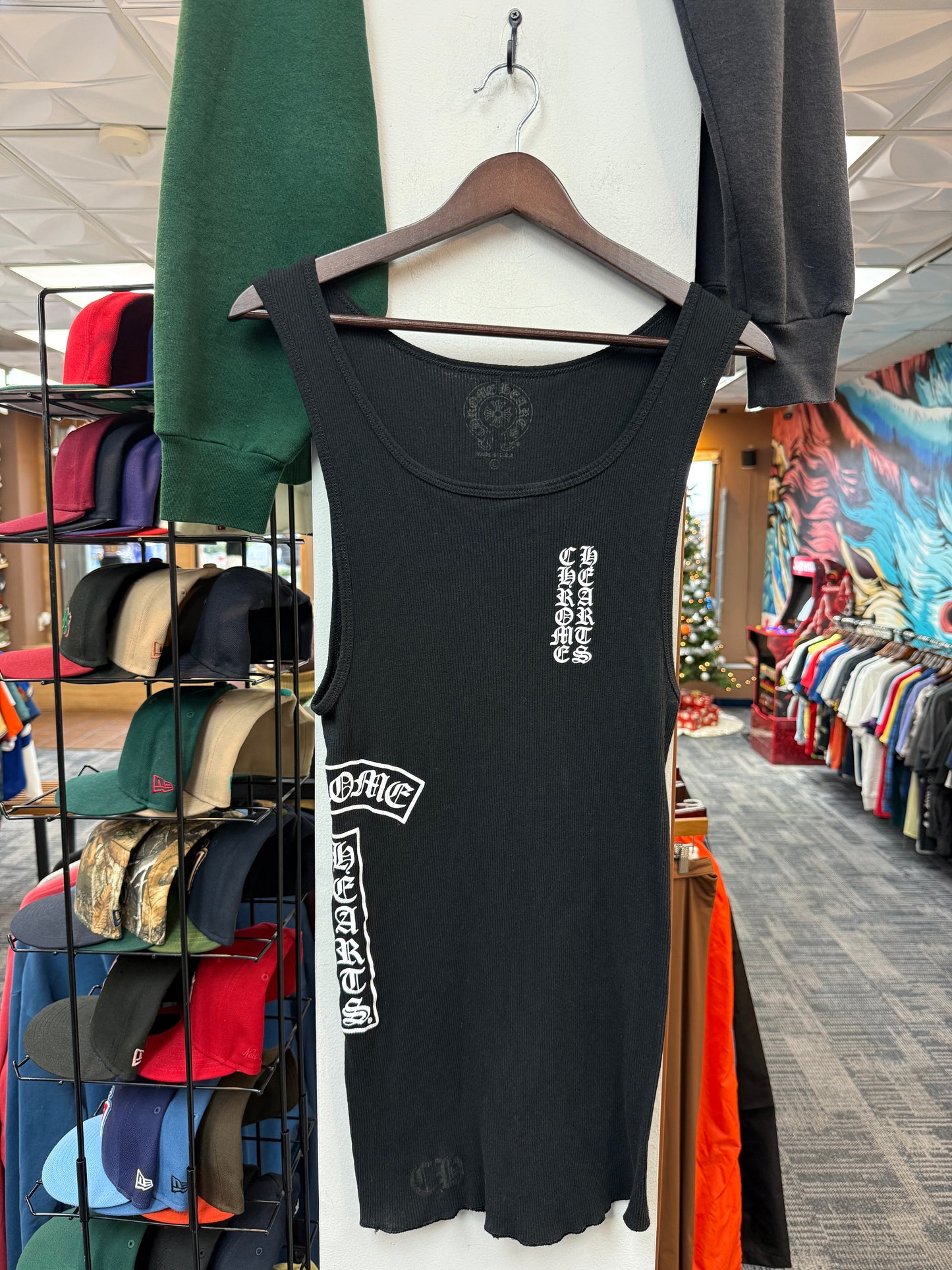 Chrome Hearts T-Bar Ribbed Tank