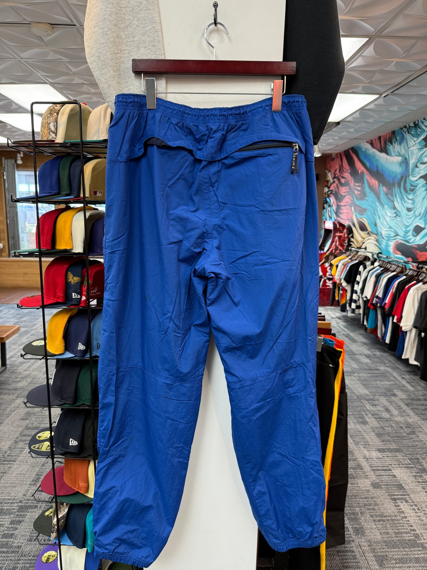 Vintage Polo Sport Blue Track Pants