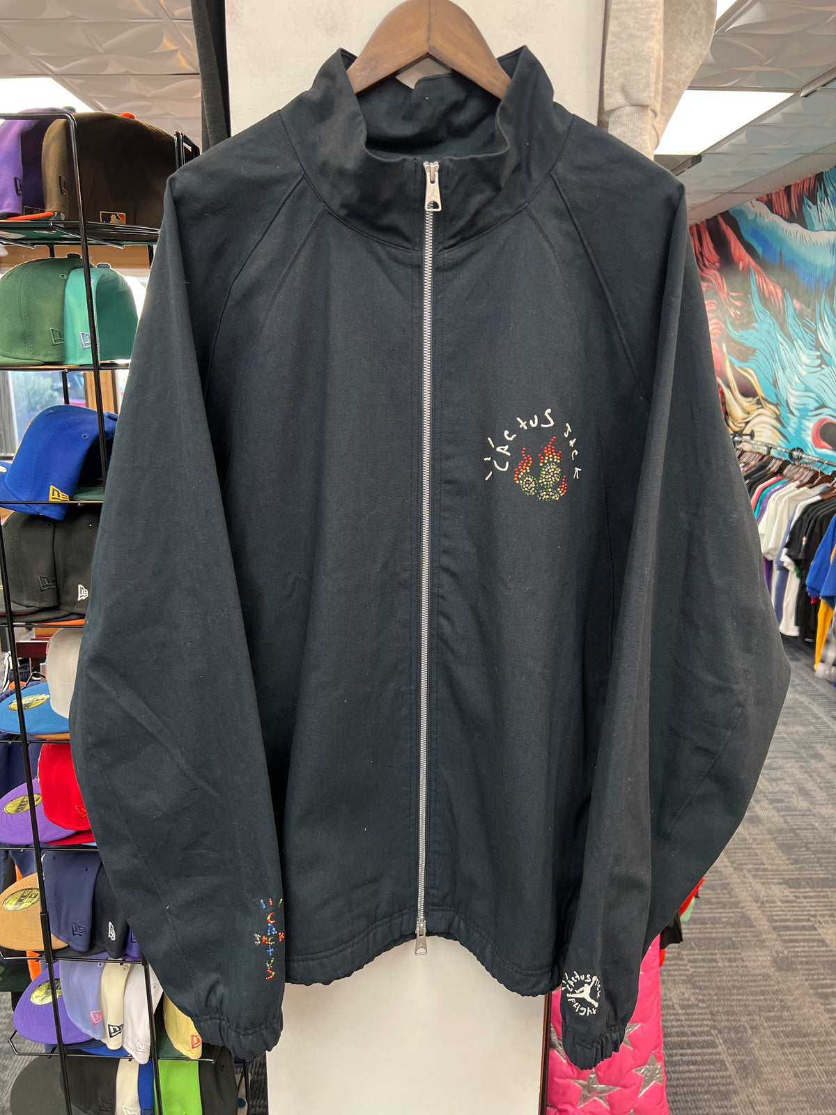 New Jordan x Travis Scott Woven Jacket Cactus Jack