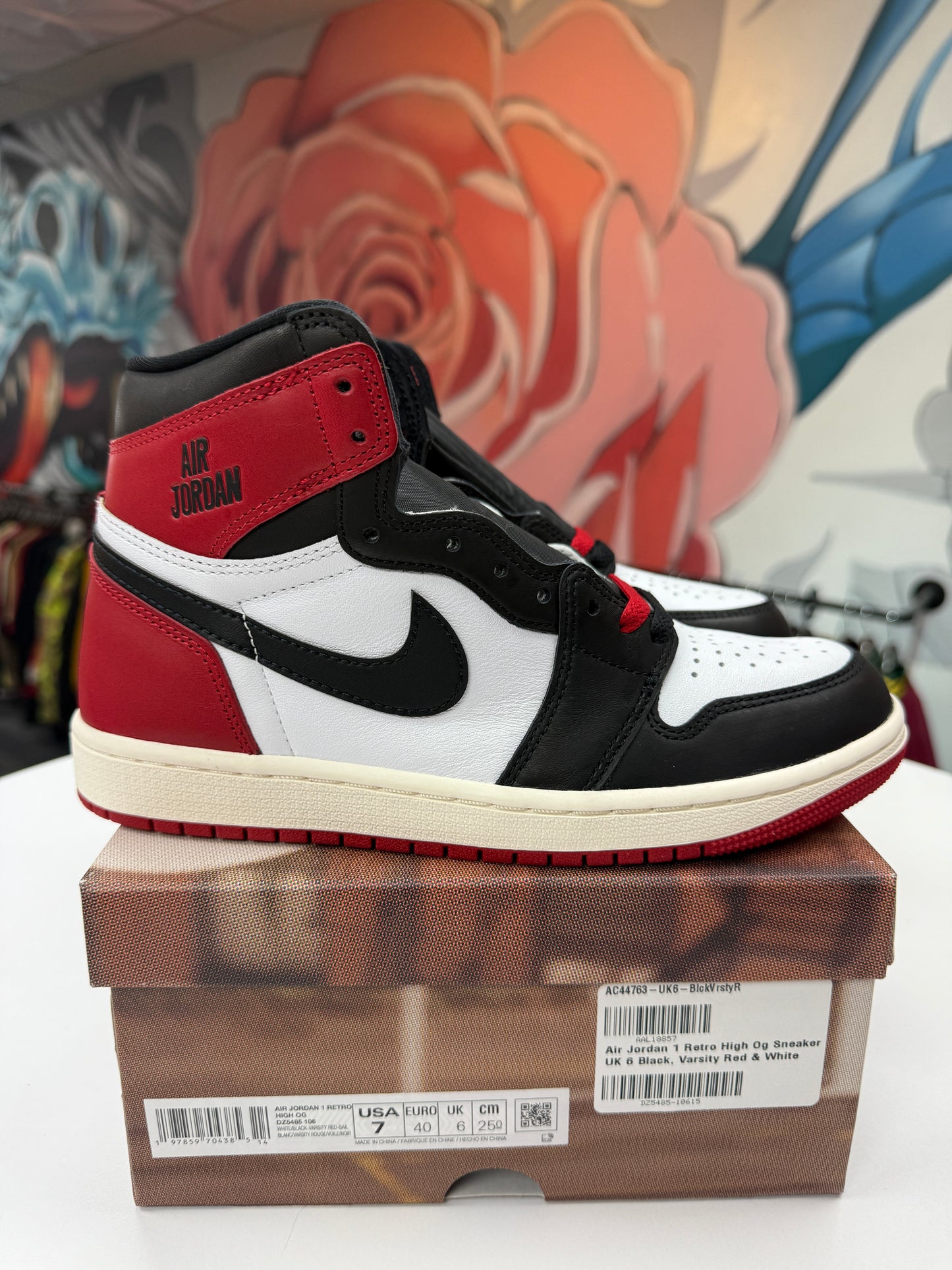 New Jordan 1 Black Toe Reimagined