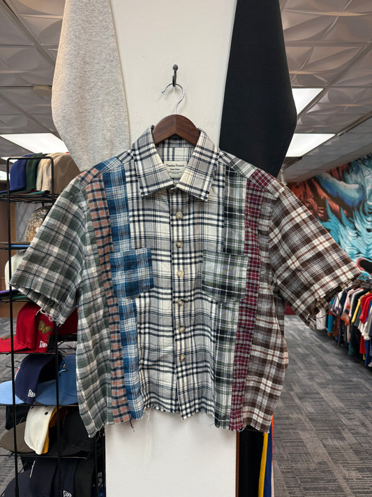 Timeless Forever Shortsleeve Plaid Button Up