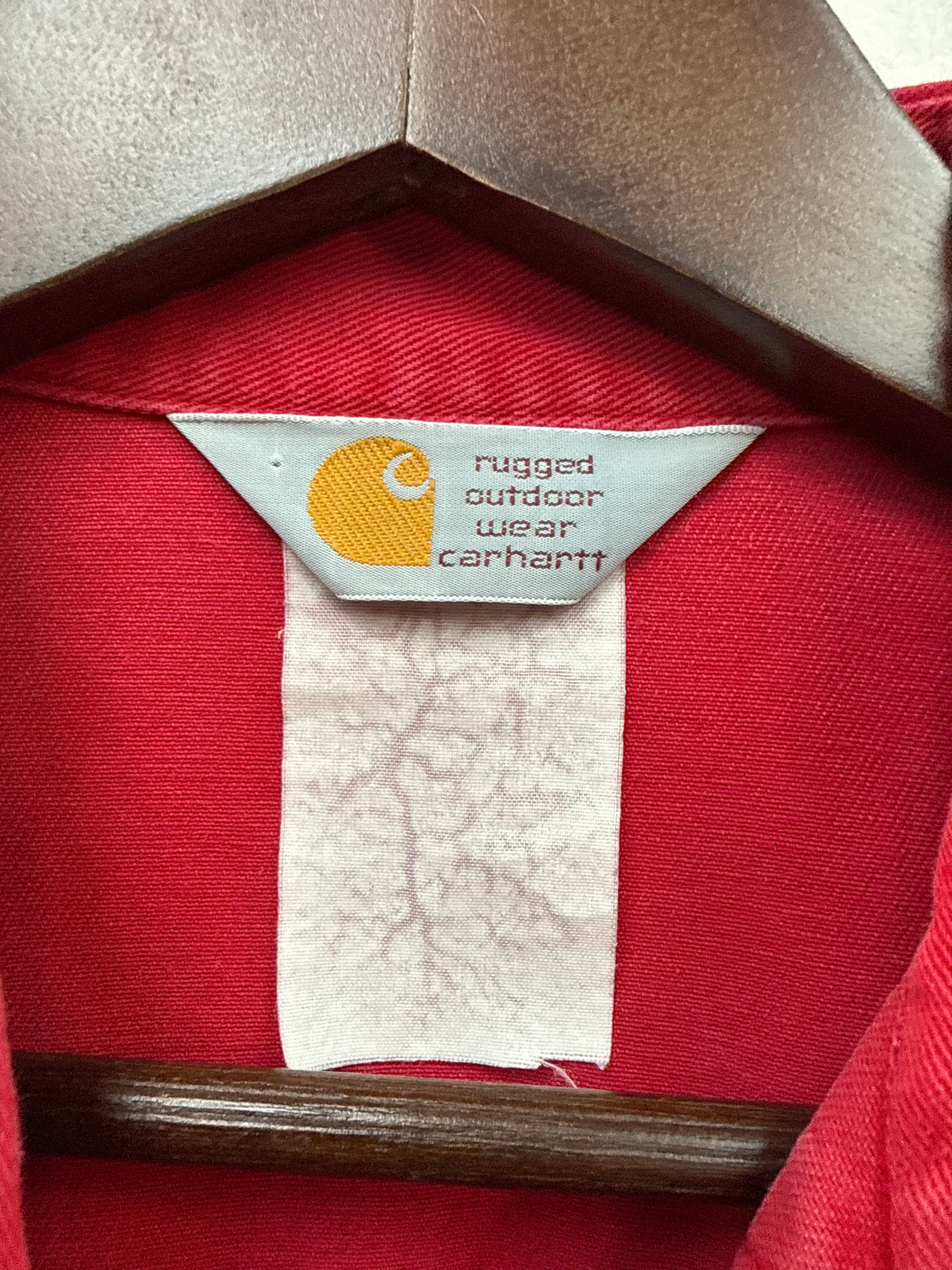 Vintage Carhartt Pearl Snap Work Shirt