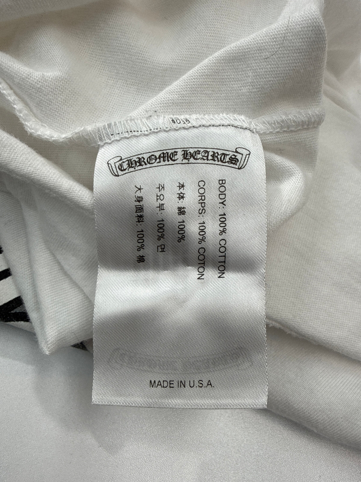 Chrome Hearts Floral L/S Tee