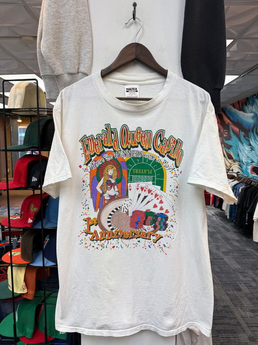 Vintage Emerald Queens Casino Tee