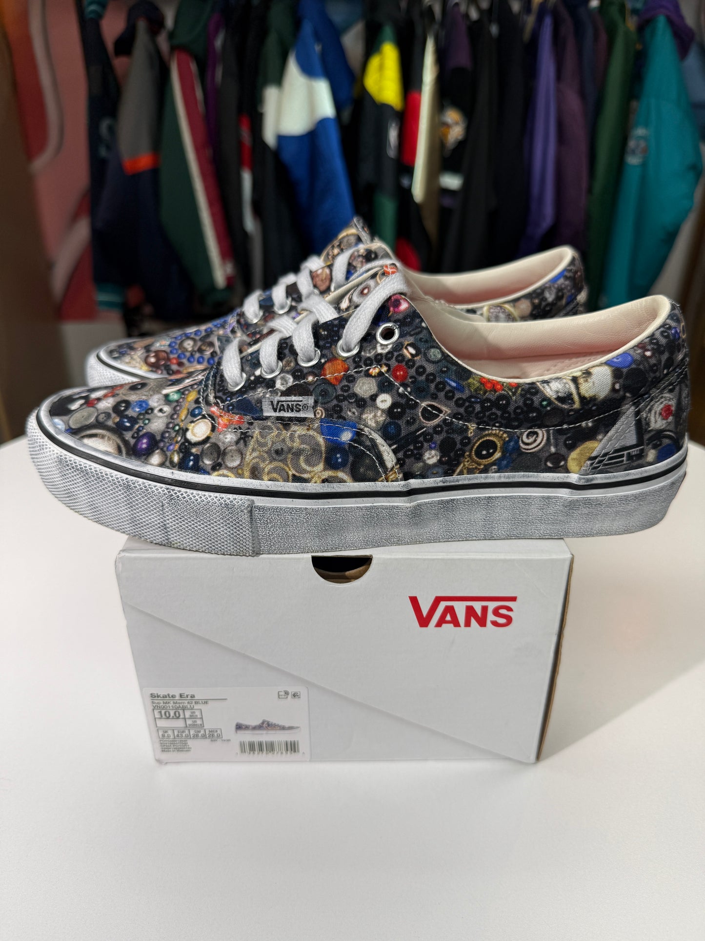 Preowned Supreme X Mikey Kelley Grey Vans Era