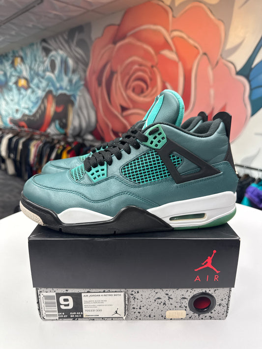 Preowned Jordan 4 Teal (2015)