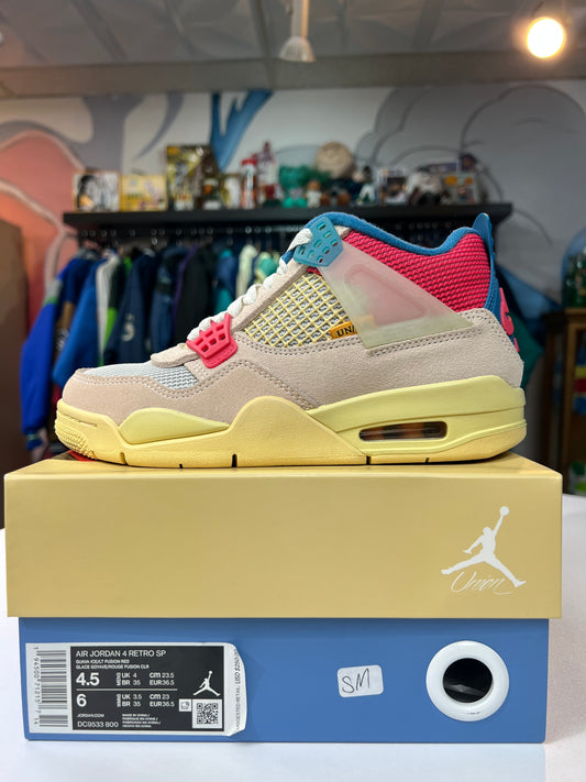 Preowned Jordan 4 Retro Union Guava Ice