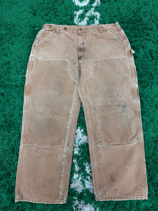 Carhartt Tan Double Knee Pants