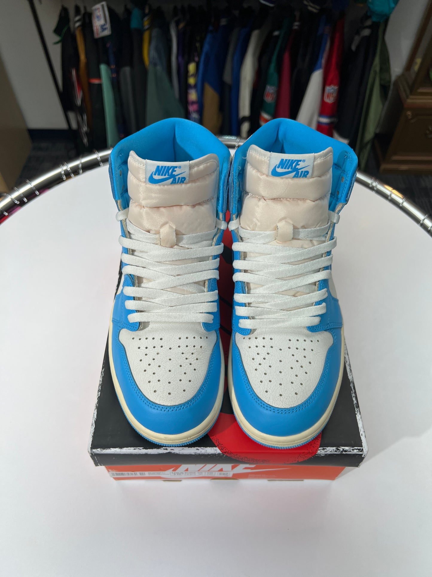 Preowned Jordan 1 Retro High OG UNC Reimagined