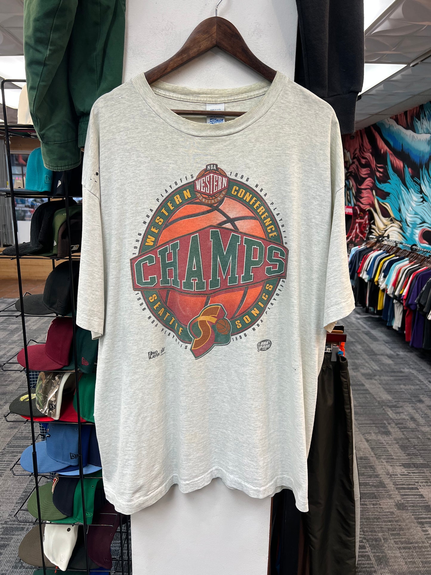 Vintage Seattle Sonics Champs Tee