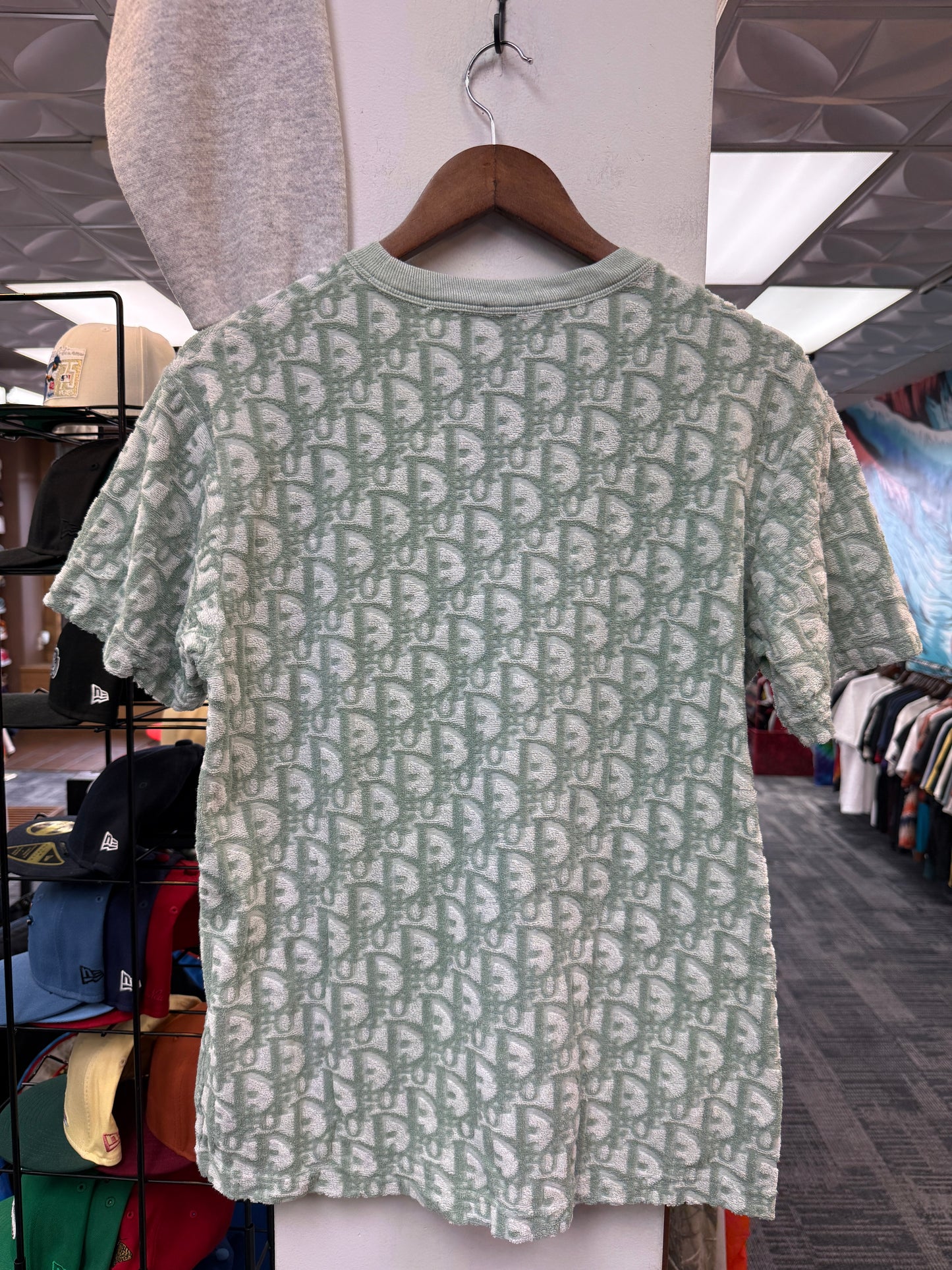 Dior Oblique Mint Tee