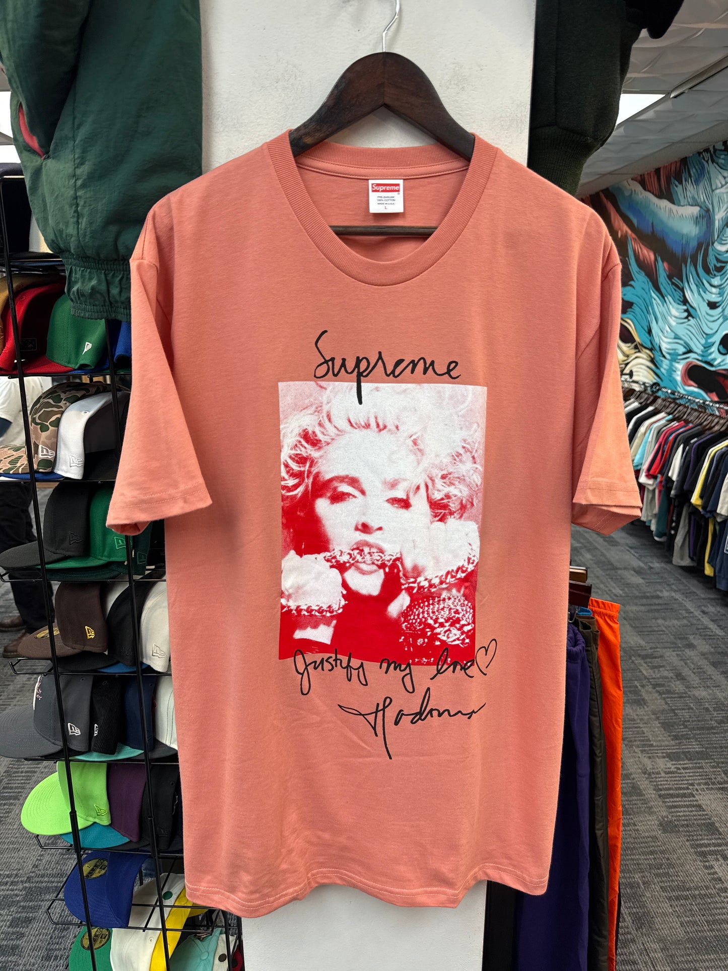 New Supreme Madonna Tee (Terra Cotta)