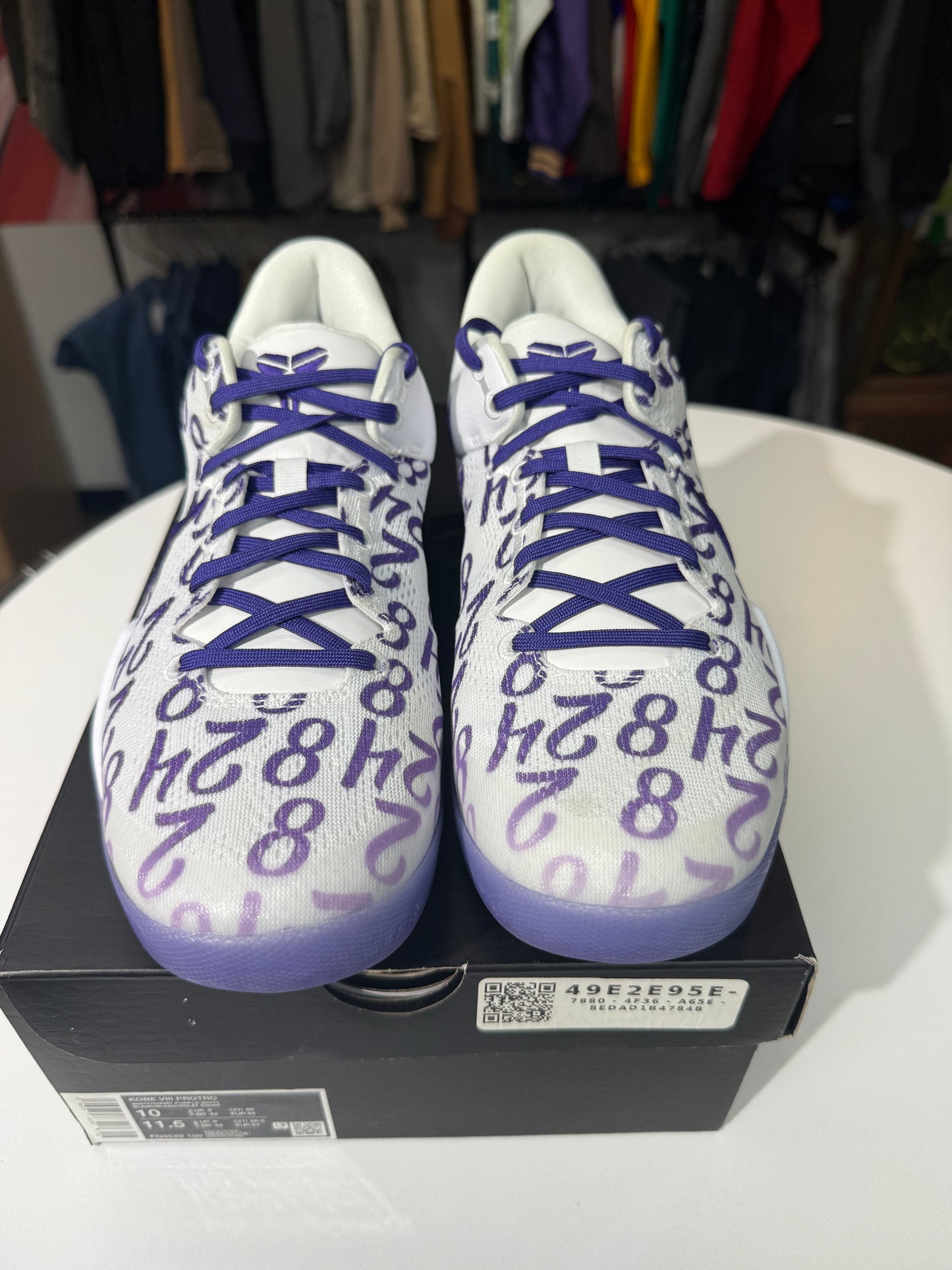 VNDS Court Purple Kobe 8 Protro