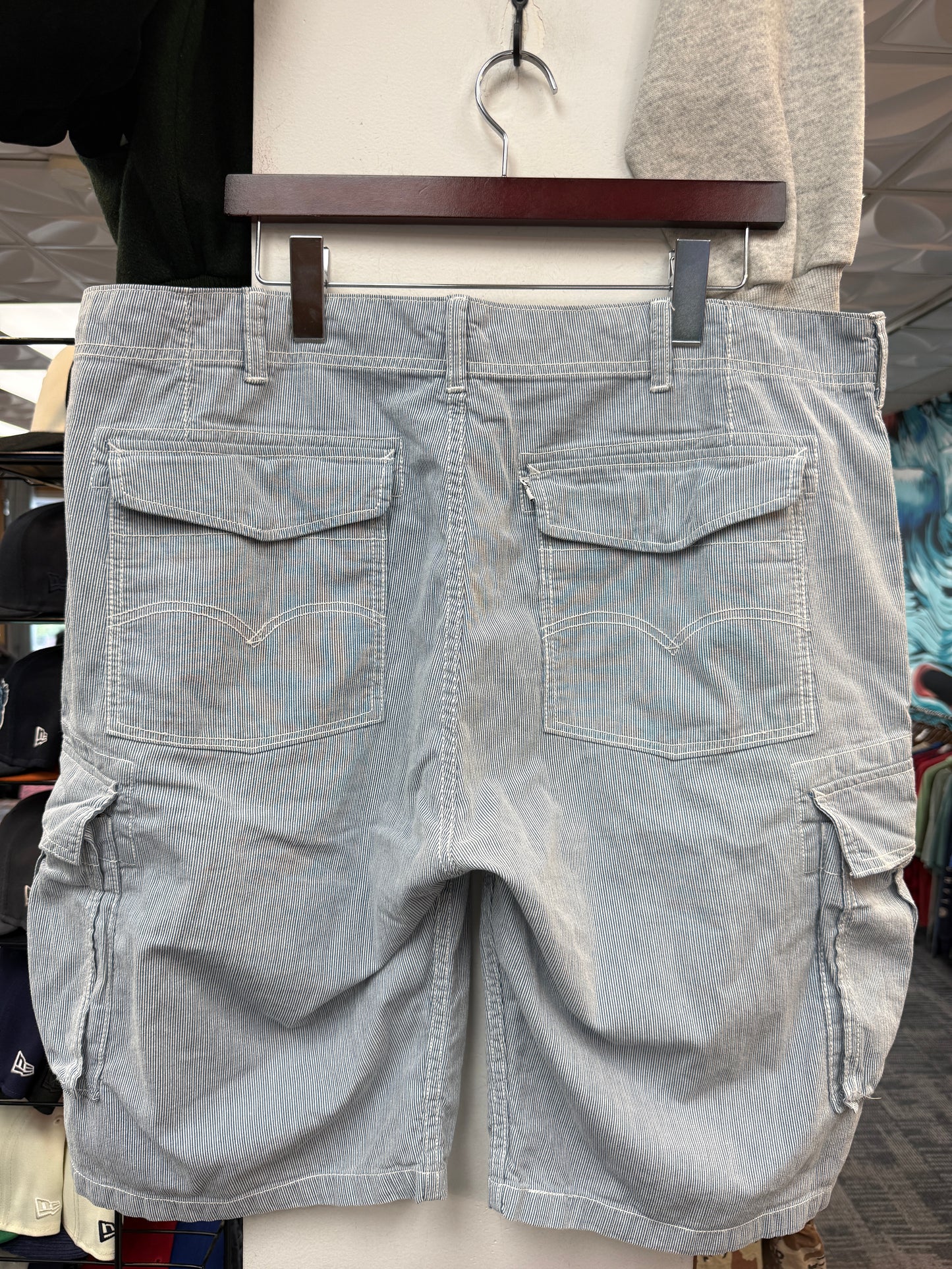 Levi’s Stripe Shorts