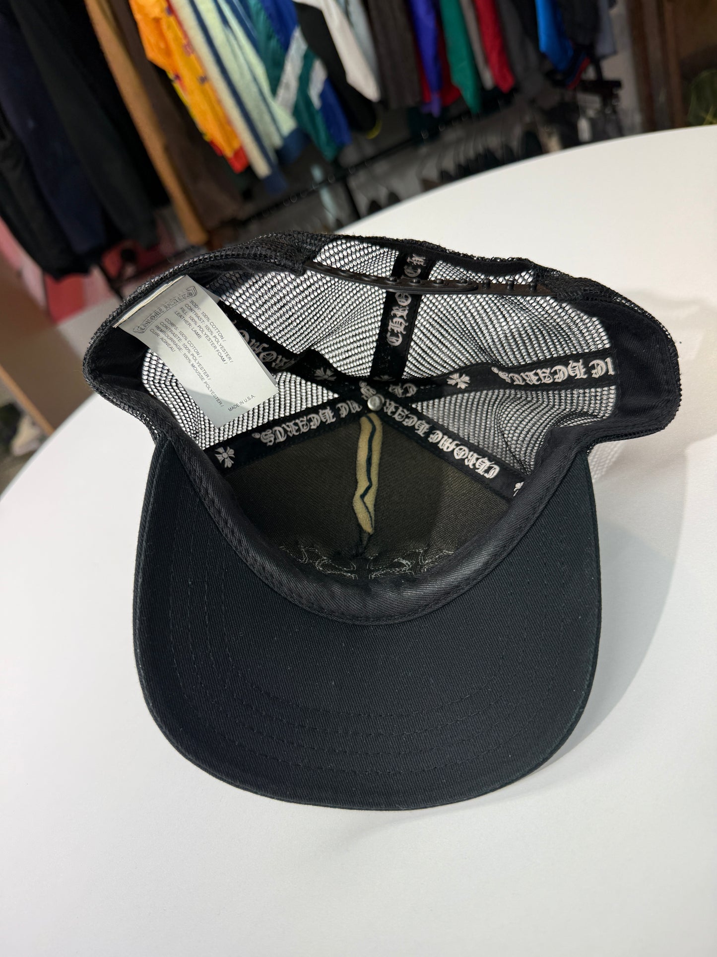 Chrome Hearts Cemetery Trucker Hat