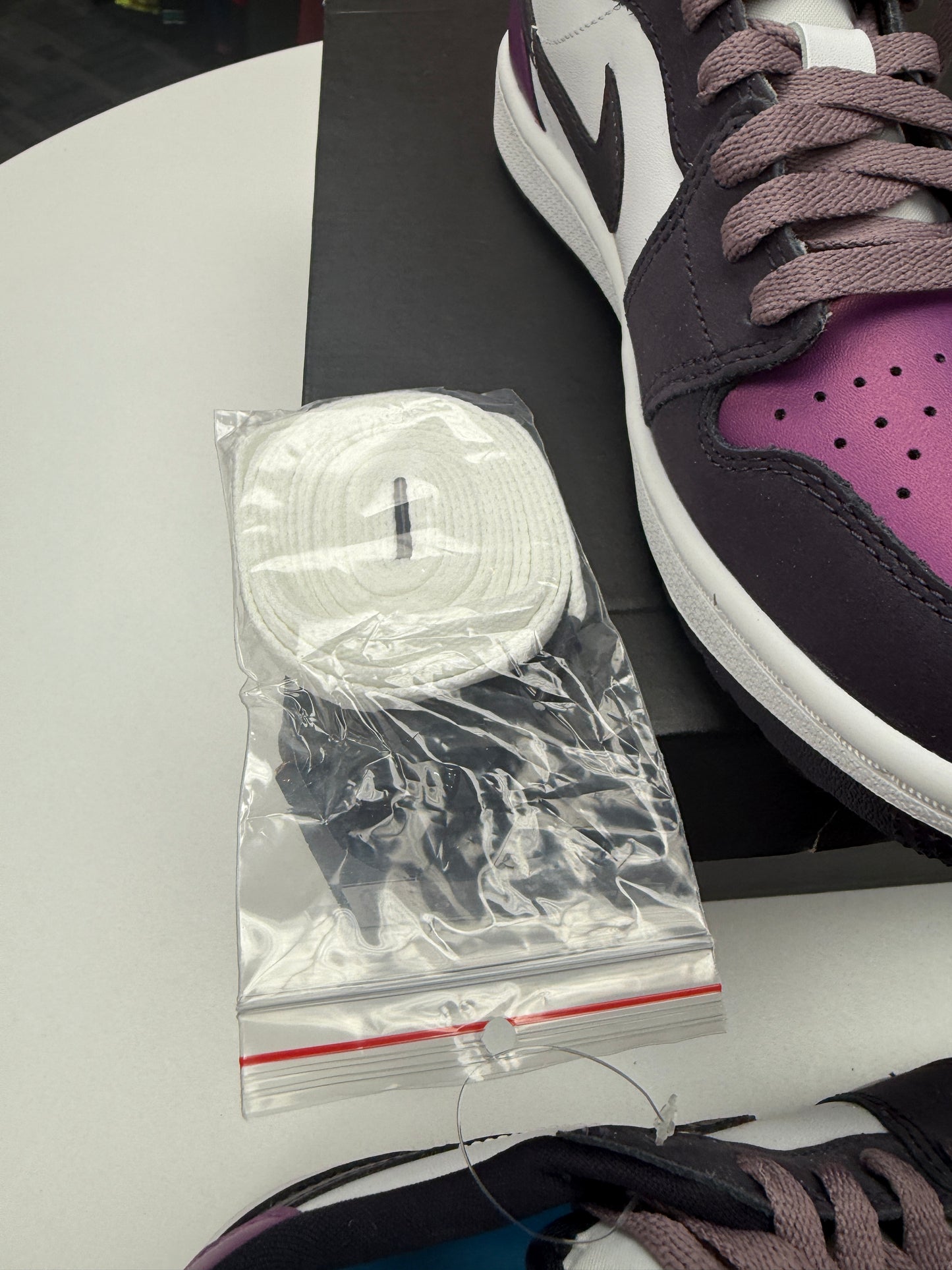 New Purple Smoke Jordan 1 Low Golf