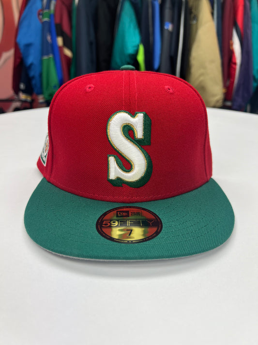 Mariners 40th Anniversary Sonics Colors Fitted