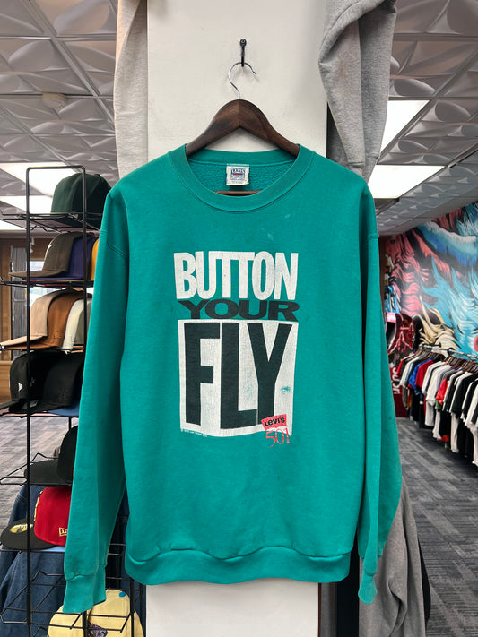 Vintage Levi’s Button Your Fly Crewneck