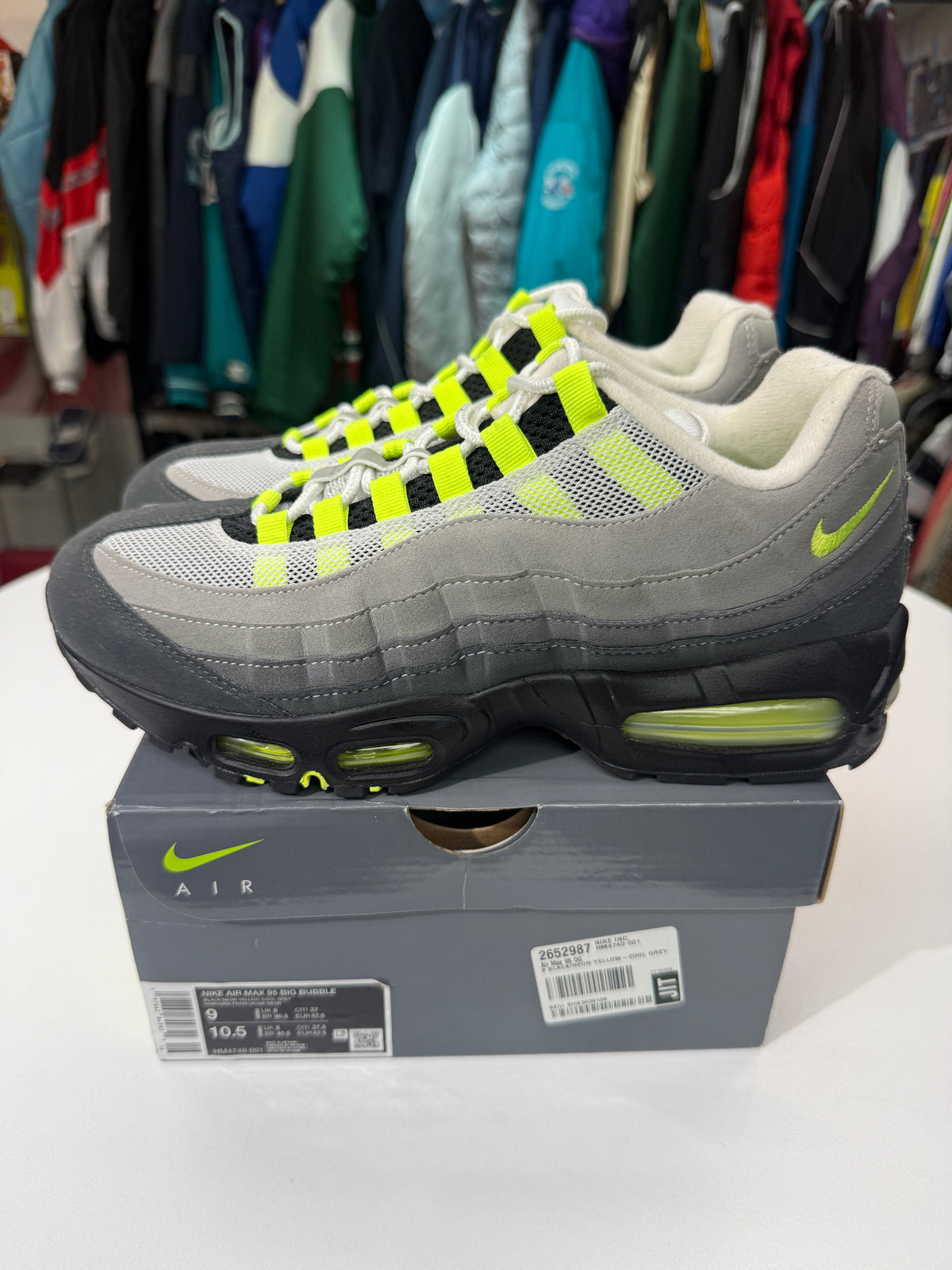 Preowned Air Max 95 OG Neon Big Bubble (2025)