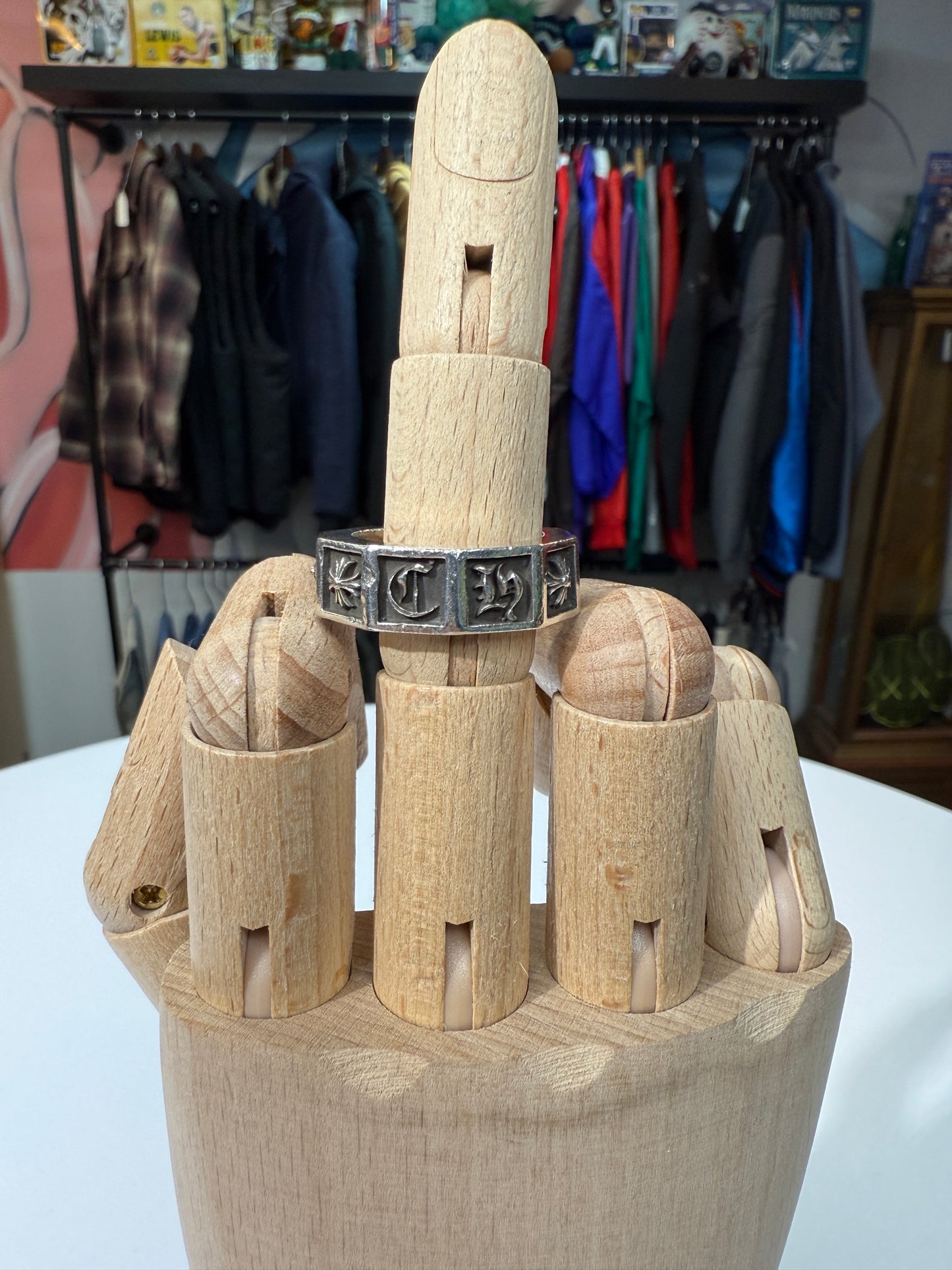 Chrome Hearts Alphabet Ring