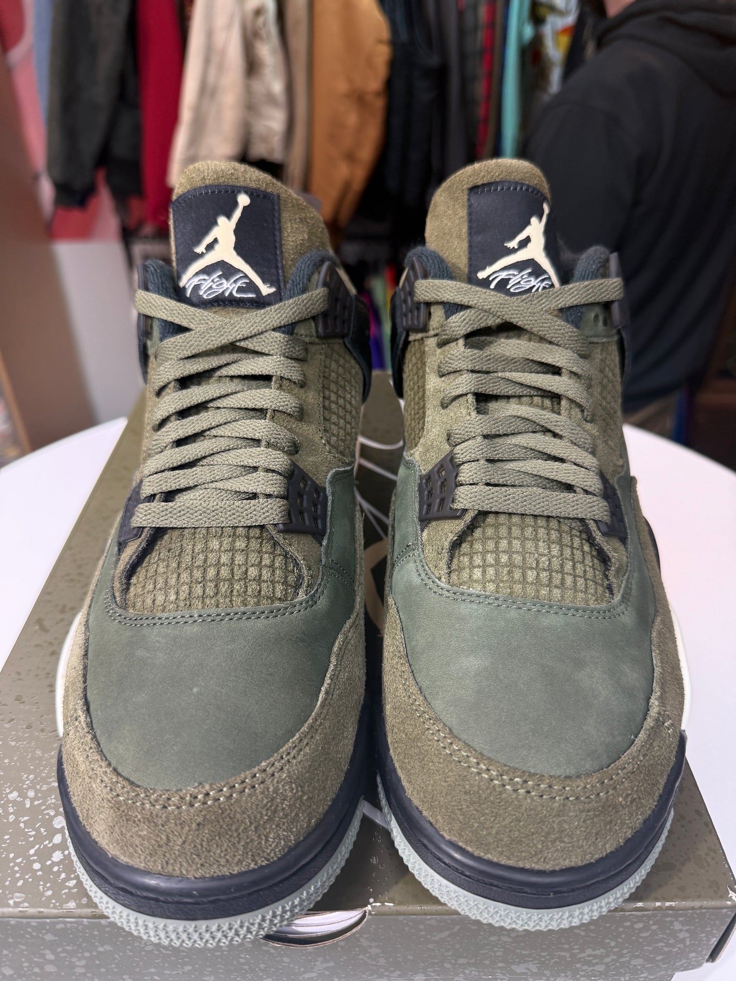 New Craft Medium Olive Jordan 4