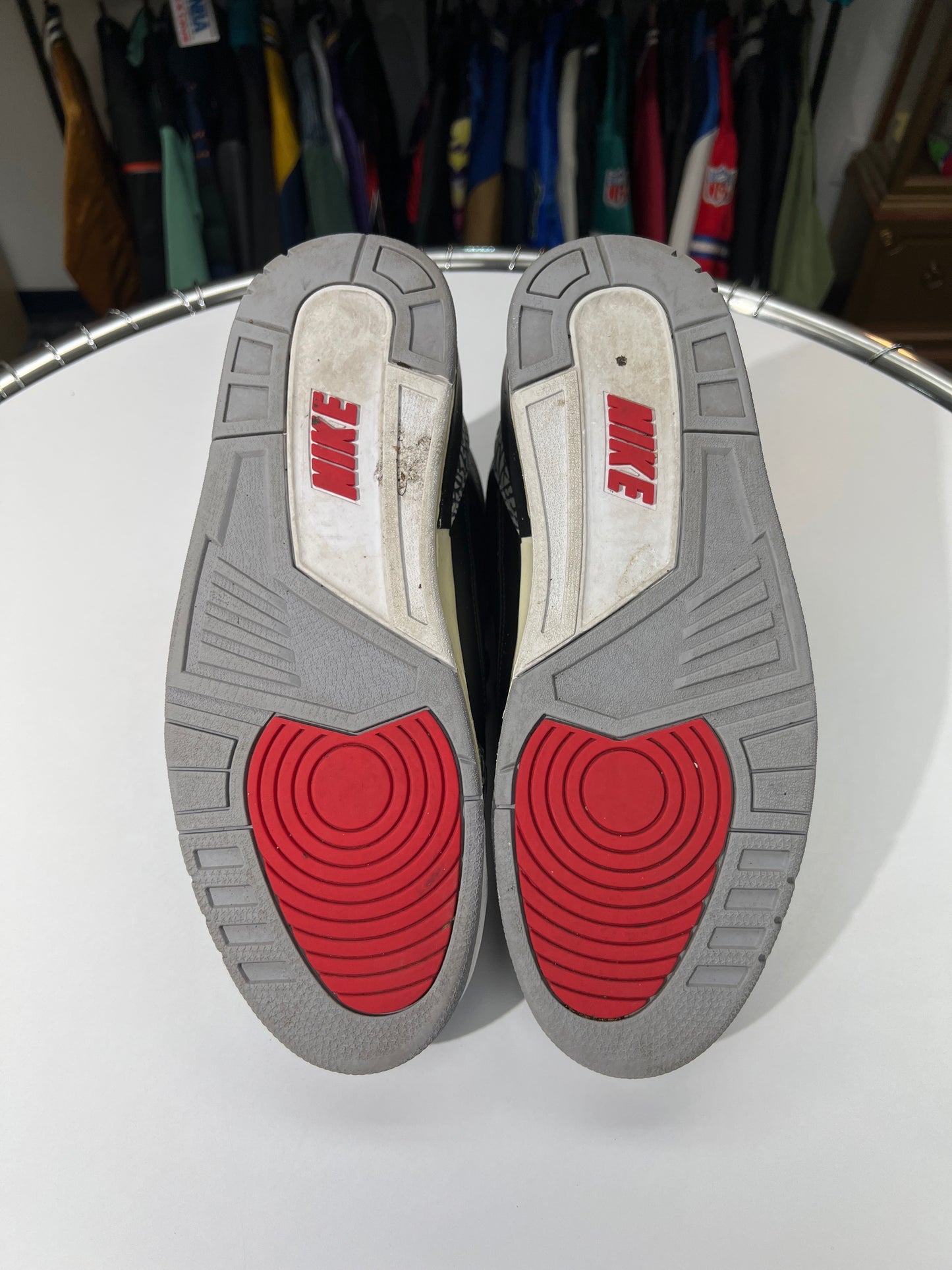 Preowned Jordan 3 Retro Cement 2001