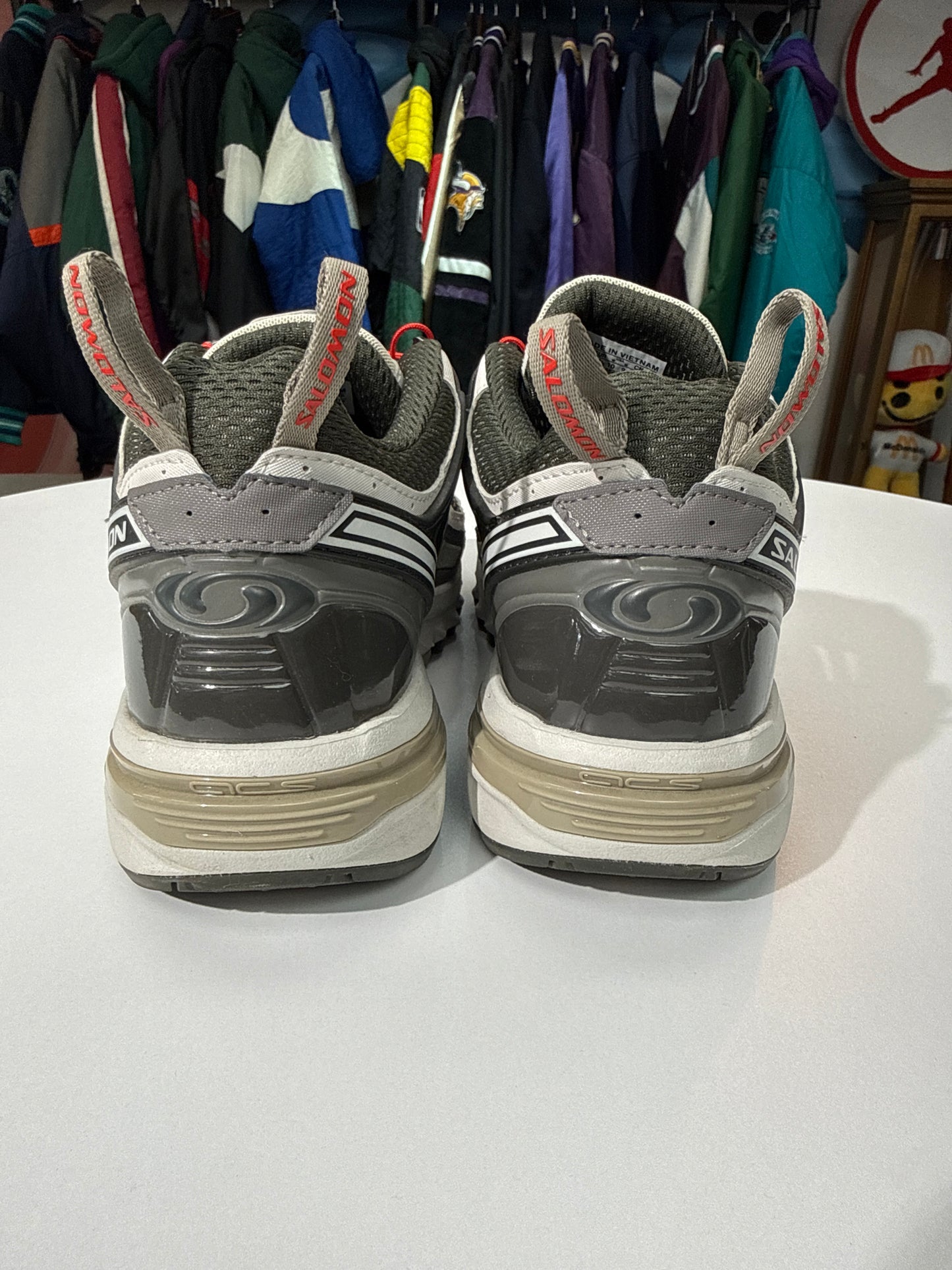 Preowned Salomon ACS Pro Peat Beluga Vintage Khaki