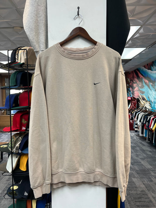 Y2K Nike Cream Crewneck