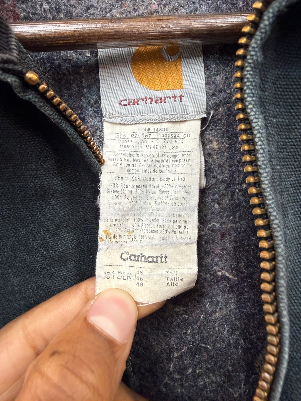 Vintage J01 Carhartt Detroit Jacket