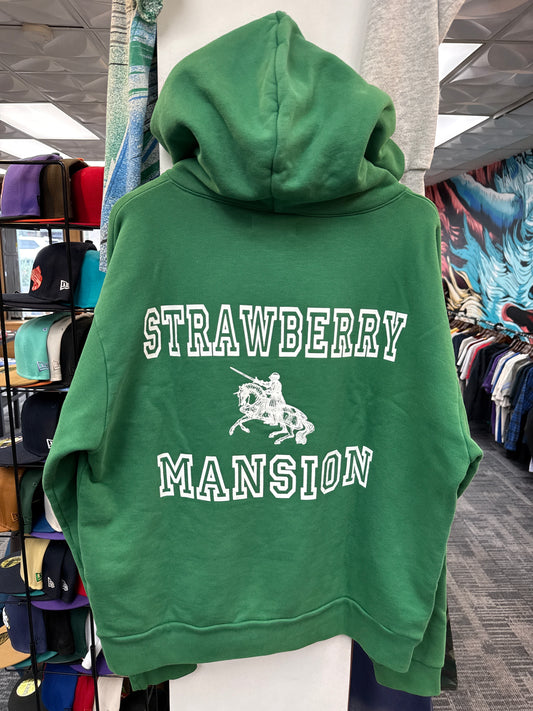 Unwanted Strawberry Mansion Green Hoodie