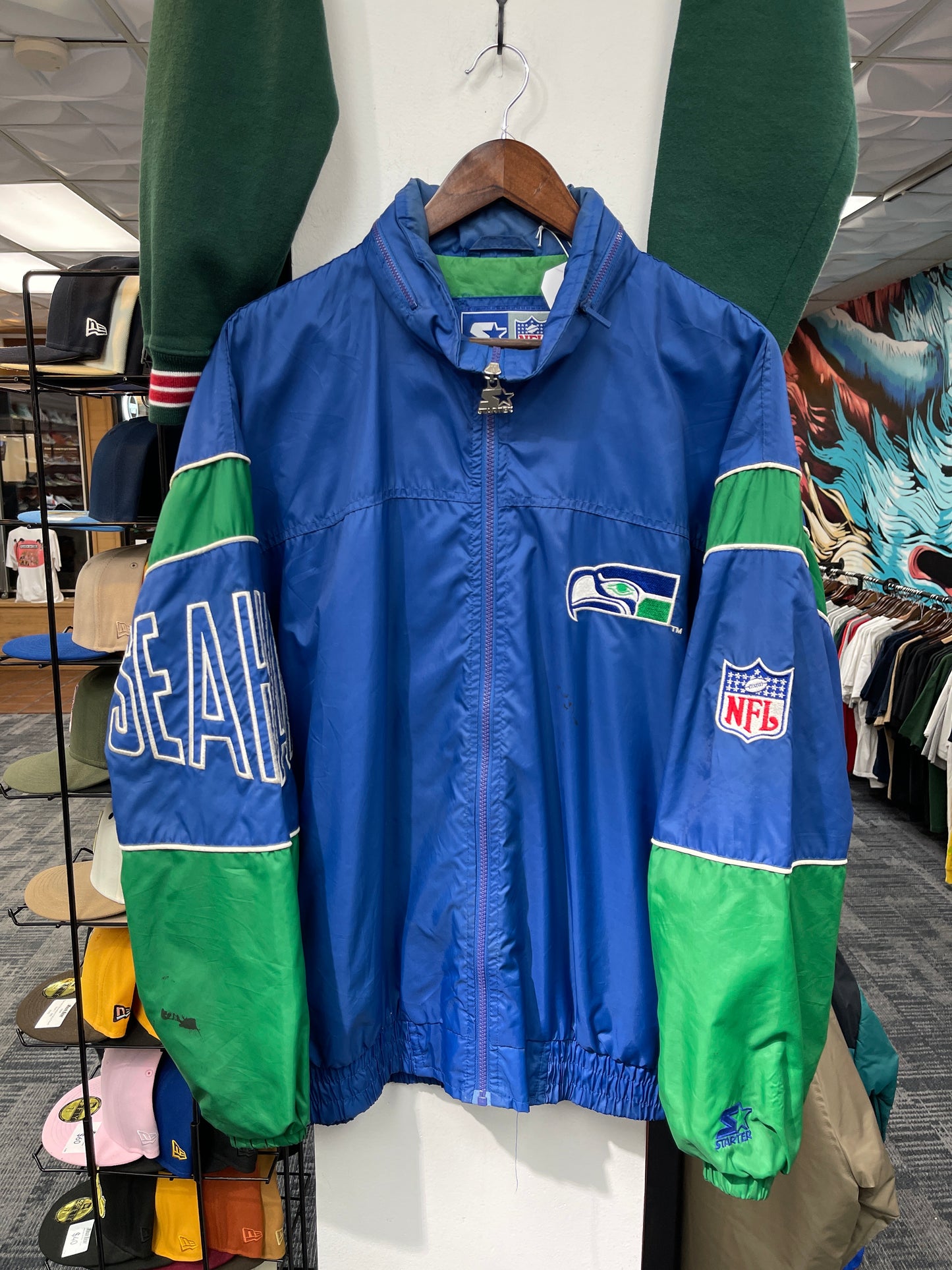 Seahawks Starter Windbreaker Jacket